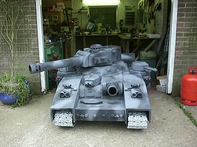 资料图:mbt-3000坦克模型