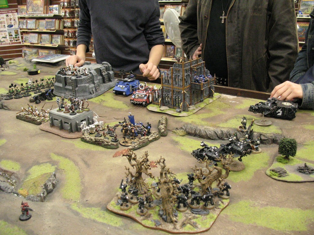 桌面战棋战报一篇 sm necron vs witchhunter sm