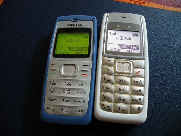 收一个诺基亚1112的机子 支持联通.移动的就行