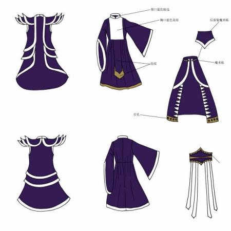 学生会服装设计图展示