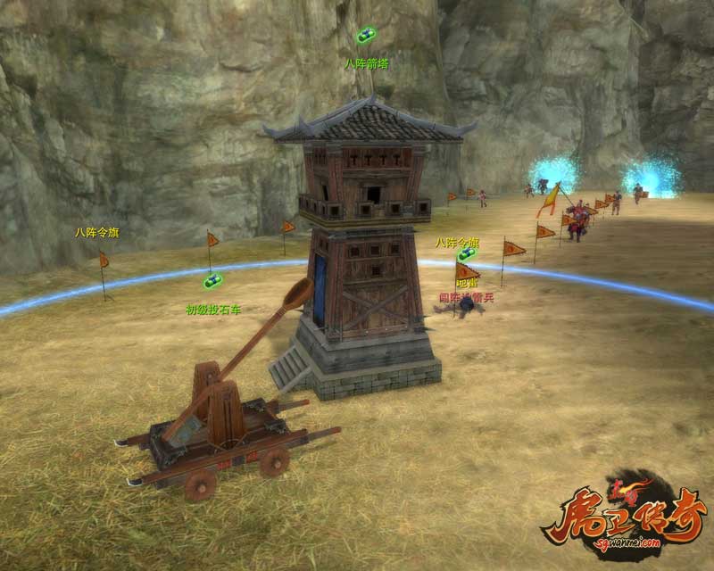 《赤壁》开门战场截图首曝 揭秘三国式塔防玩法