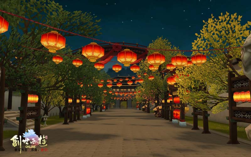 【 新春长安夜景迷人 玩家合照贺新岁 】