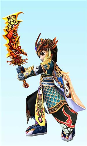 势压关云长 《热血江湖》刀客霸气外露_2903