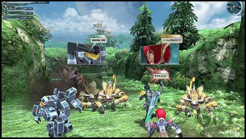 世嘉旗下mmorpg梦幻之星ol2新图公开