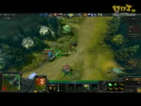 Dendi DotA2第一视角:地卜师五狗齐飞_17173