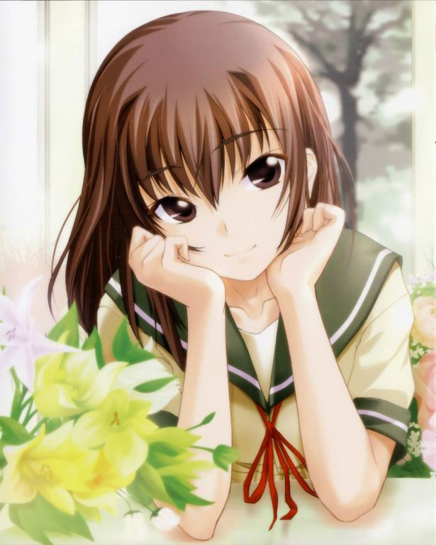 (17/20)让你怦然心动的托腮少女