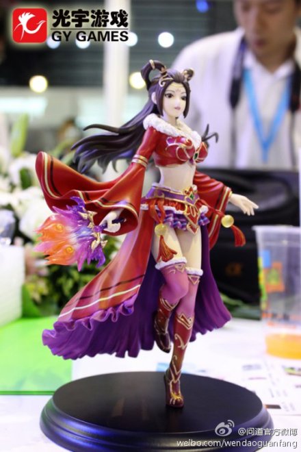 问道火女手办新鲜出炉 道友们速来围观