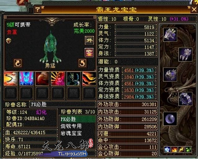那些年,那些记忆犹新的宝宝,技能,装备_天龙八部ol__.