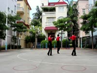 向乐广场舞 桃花运恰恰-广场舞 高清片段_171