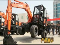 预告 锦兴集团旗下鑫豪轮式挖掘机XH65L-2 X