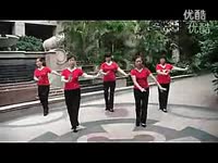 精华 广场舞荷塘月色(集体舞)慢三舞步-游戏视