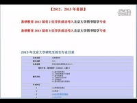 2015年北京大学图书馆学专业(信息管理系)考研