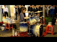 曼青架子鼓爵士鼓-[谢金燕-哔哔哔]-游戏视频 高