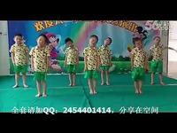 幼儿舞蹈元旦舞蹈六一幼儿园中班舞蹈韵律操-