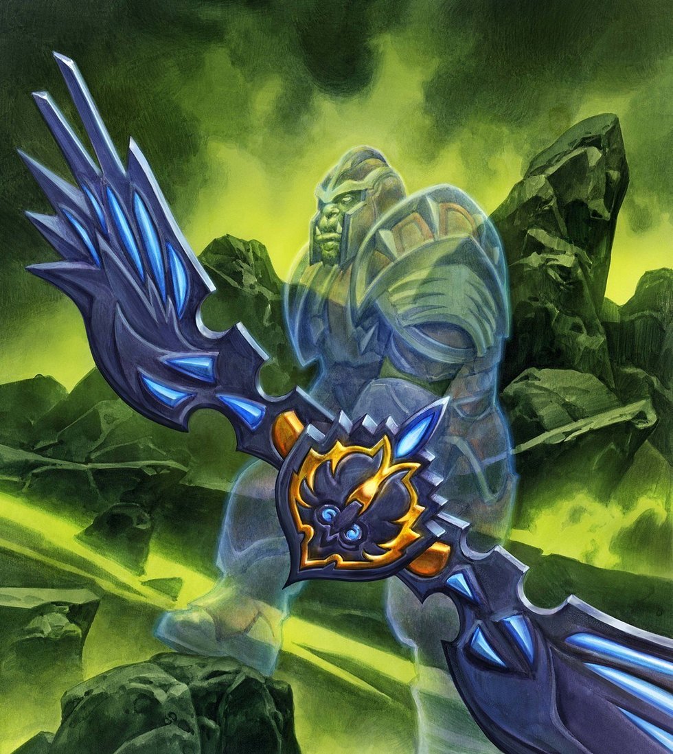 魔兽世界tcg卡牌原画更新 记忆中的南海镇