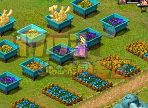 梦幻西游: 玩家每天两分钟在玩家的院子里种2颗和3颗，收获丰硕