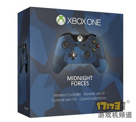 微软推Xbox One蓝色迷彩涂装手柄 近期上市