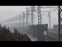 浙赣铁路K534次 萧山区浦阳镇大园里特大桥拍