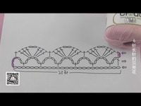 编织人生视频学堂第105集---6针长针的贝壳花