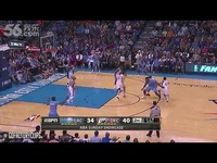 快船vs雷霆 贾马尔克劳福德crossover过人集锦