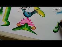 张红升花鸟字,刘金石_17173游戏视频