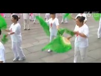 2014最新最靓鸡西兴凯舞艺扇子舞 04中国的歌