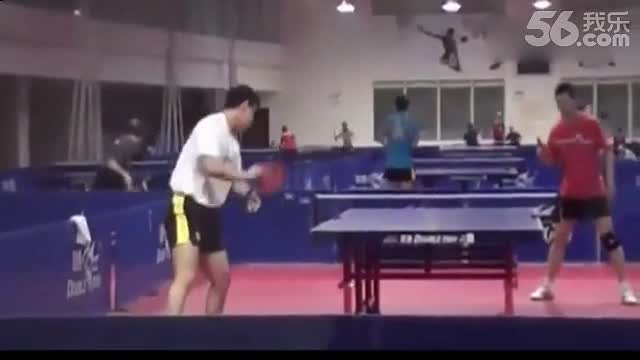 中国国家队教学片横拍反手攻球乒乓球进阶技术