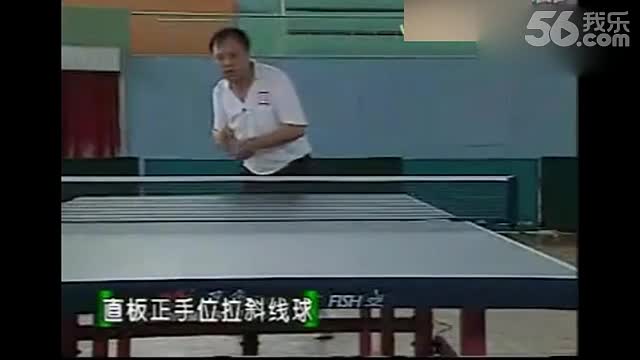 乒乓球教学视频(2-2):直拍反手攻球技术-免费在