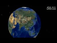 独家视频 地球 三峡大学逸夫楼 (google地图合