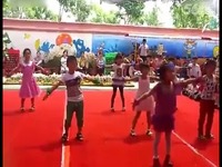 神童双语幼儿园大班舞蹈教学青蛙最伟大