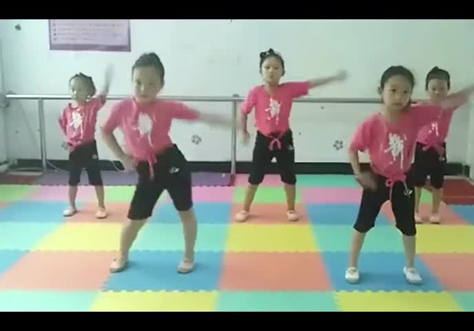 三门峡飞舞精灵舞蹈班 儿童舞蹈 颜色歌 儿童舞