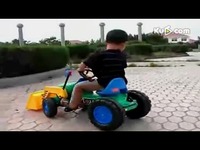 精彩看点 玩具铲车 挖掘机表演-视频_17173游
