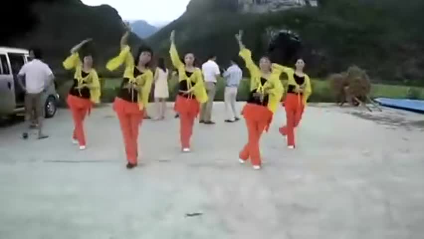 <em>广场舞</em> <em>新阿哥阿妹</em> 正反面<em>分解动作</em>-免费在线观