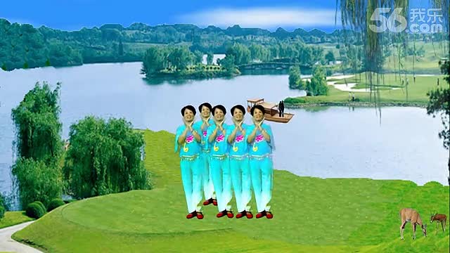 清舞2013<em>广场舞 微信</em>情<em>妹妹</em> 背面口令演-免费