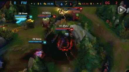 s5总决赛高能gif:诺手血怒5杀拯救世界_17173英雄联盟专区_中国游戏第