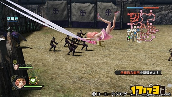 战国无双4-2DLC服装展示 绅士福利向